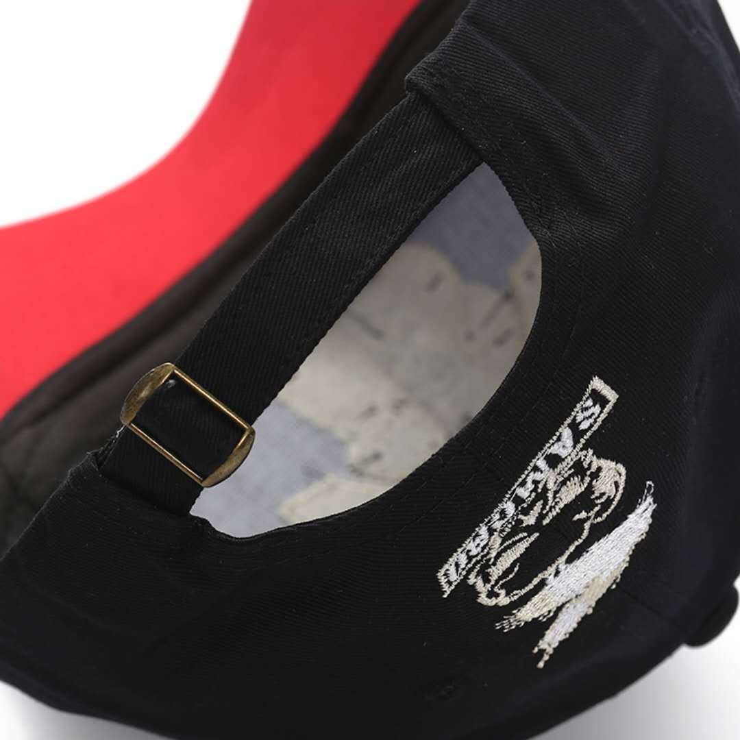 Visor Skull Embroidered Baseball Cap - Urban Caps