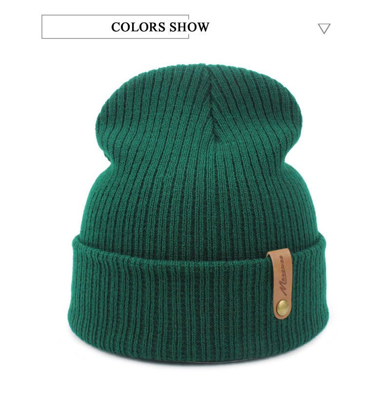 Warm Fashion Wool Beanie Sleeve Hat Beanies - Urban Caps