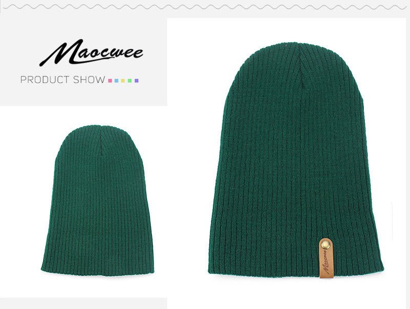 Warm Fashion Wool Beanie Sleeve Hat Beanies - Urban Caps