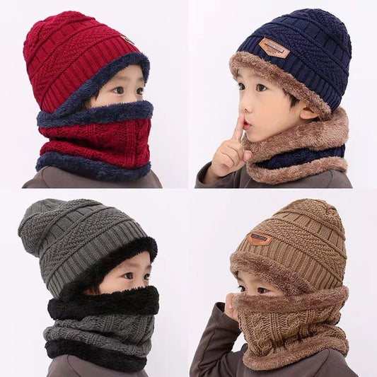 Warm Knitted Kids Cap - Urban Caps