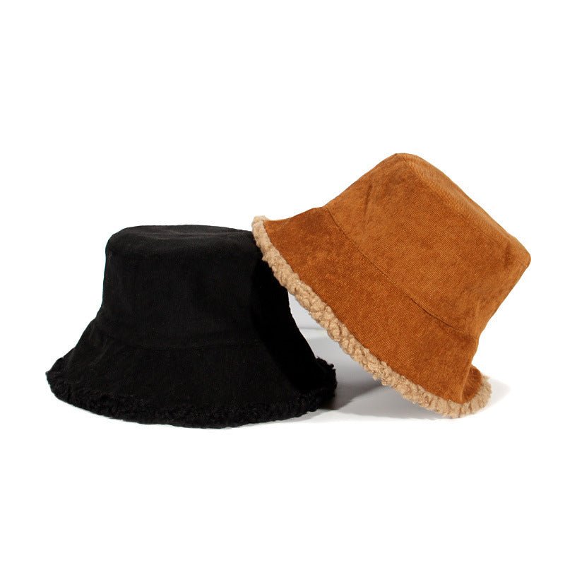 Warm Thickened Sun Hat Summer Foldable Bucket Hat - Urban Caps