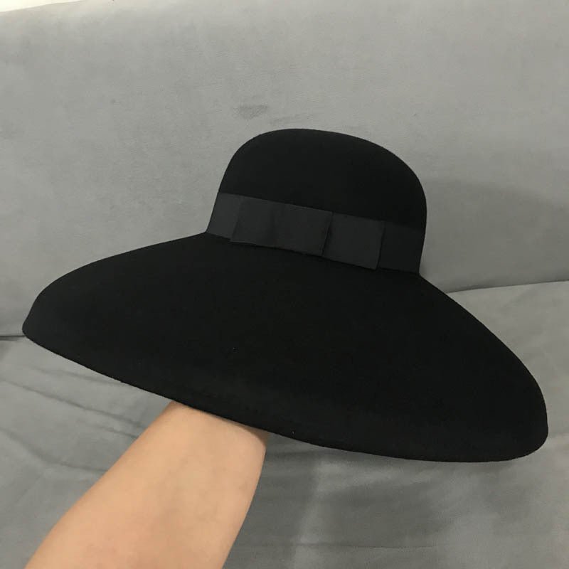 Woolenny Big Brim Bowler Hat - Urban Caps